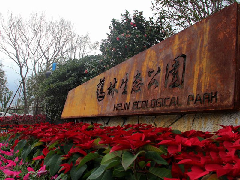 福州夜跑族福利！酷炫的熒光跑道動建！位于鶴林生態(tài)公園